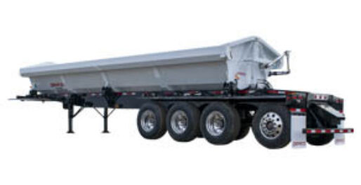 Side Dump Quad Axle